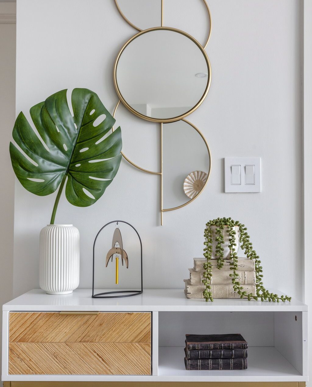 Residential interior selected for a staging proposal