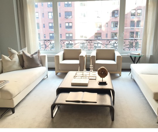 Styled room in a Park Avenue home